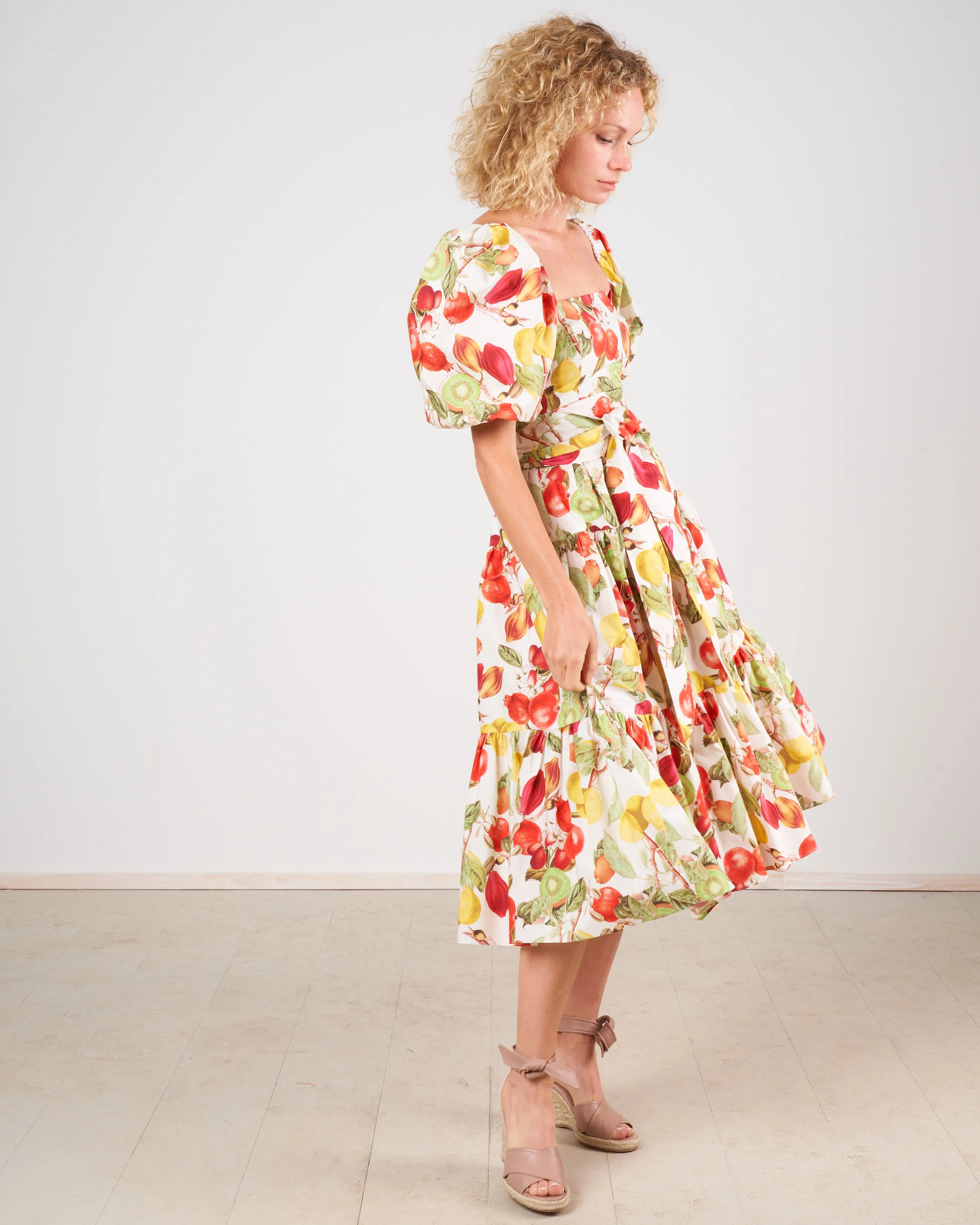 sydney dress - fruit ivory