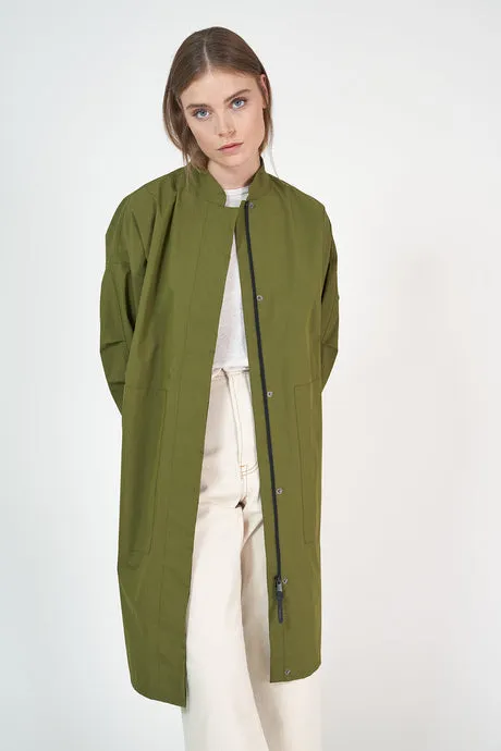 Tanta Orballo Trenchcoat - Sphagnum