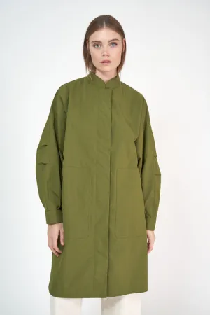 Tanta Orballo Trenchcoat - Sphagnum
