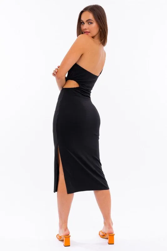 Tarde One Shoulder Midi Dress