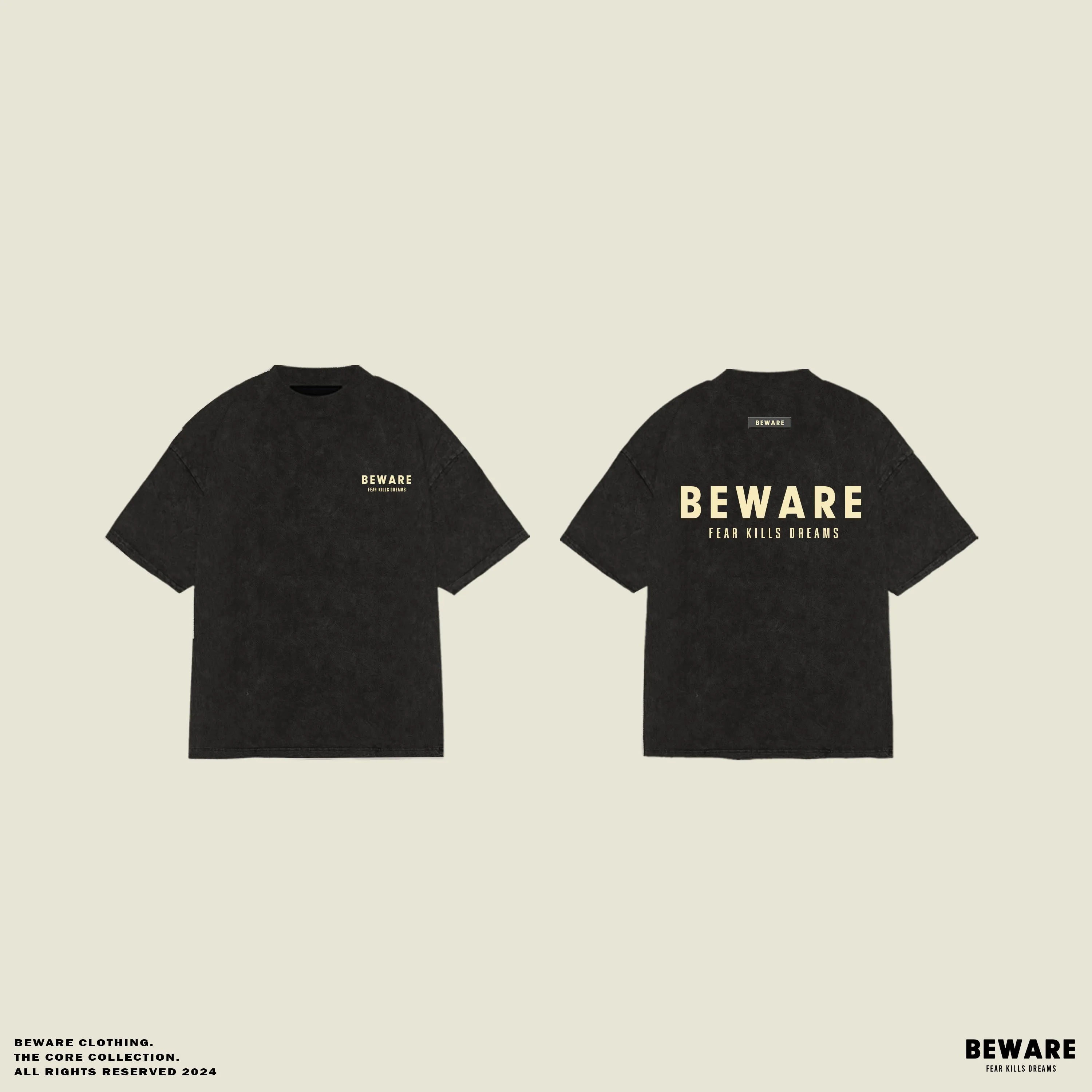 The Core Collection - Acid Wash Black