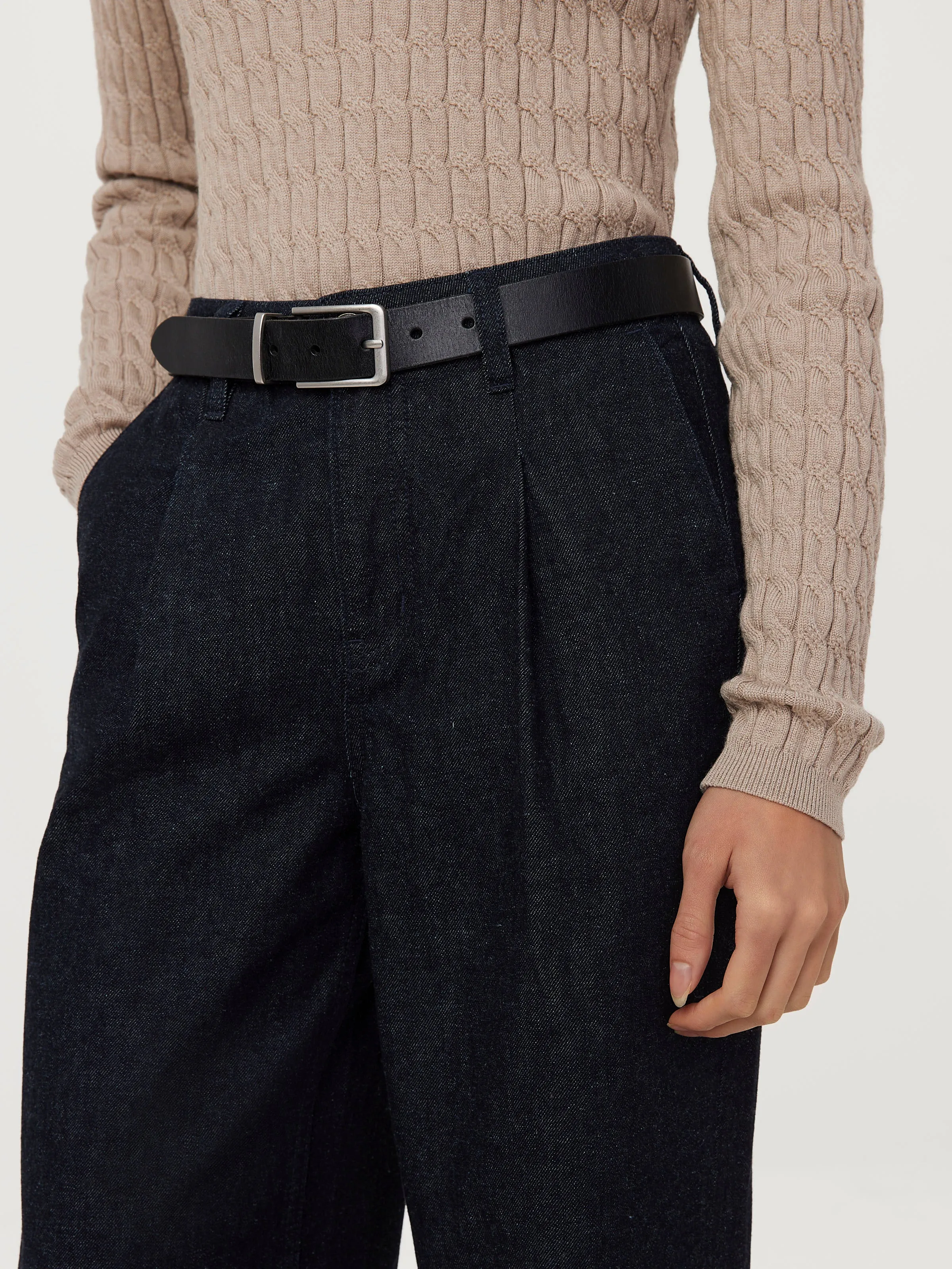 The Joni Wide Leg Jean in Dark Wash