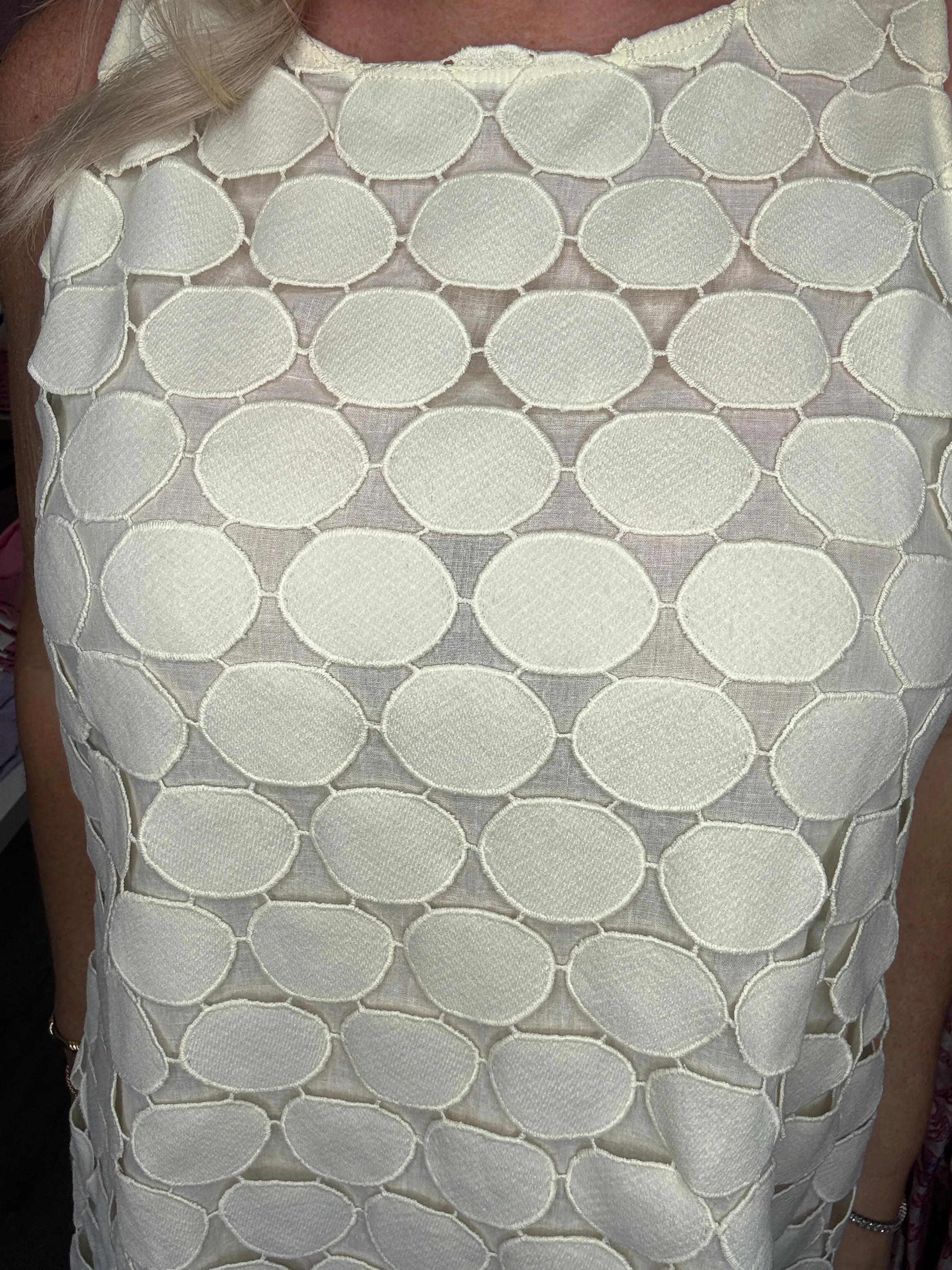 The Polka Dot Sleeveless Dress