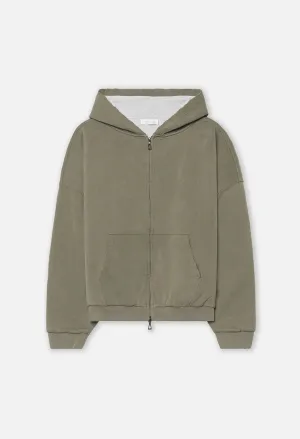 Thermal Lined Folsom Frances Full Zip / Washed Olive