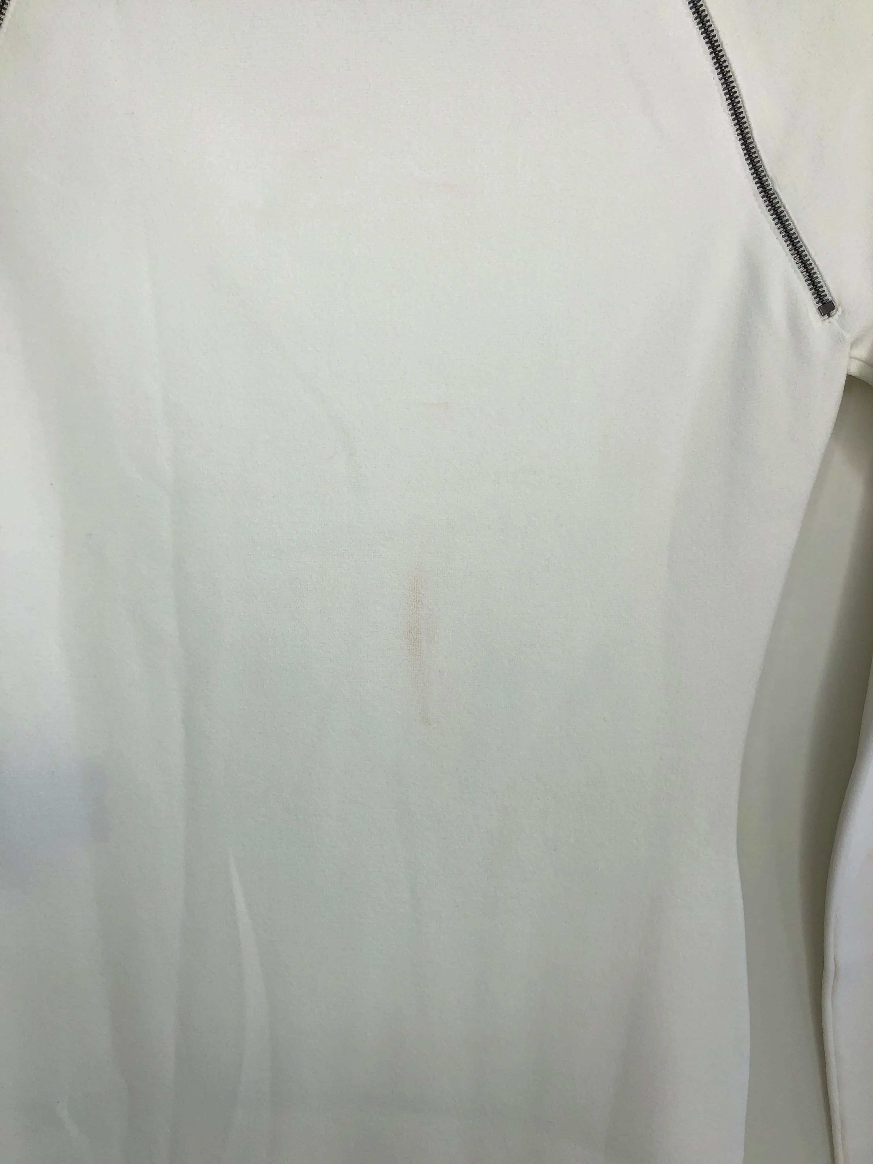 Tom Ford White Viscose Stretch Midi Dress UK S