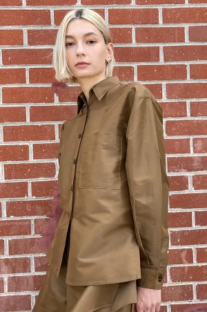 Tomo Shirt in Sepia (Sold Out)