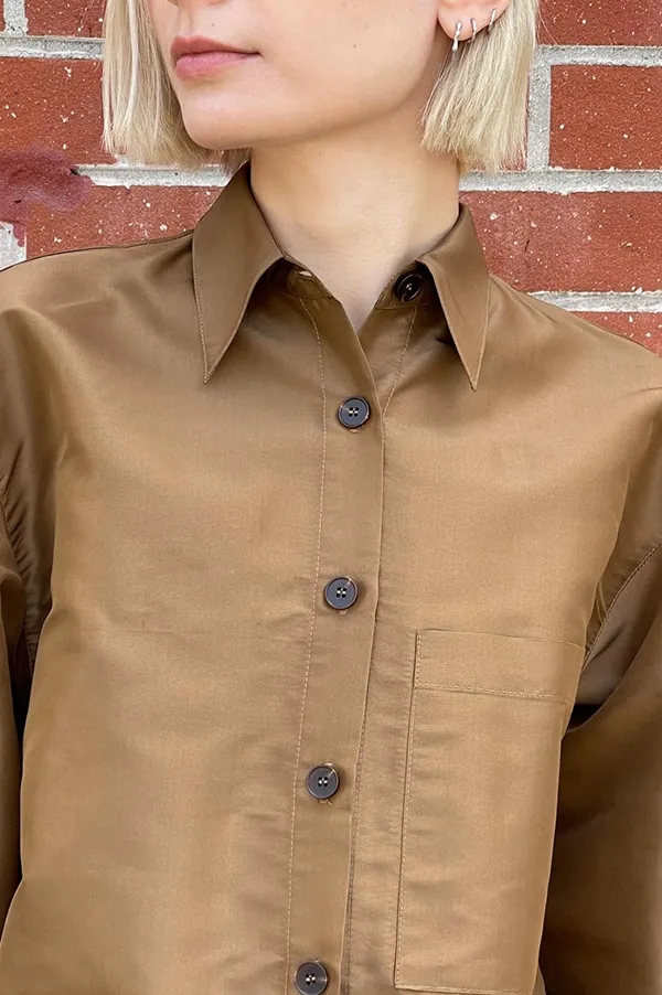 Tomo Shirt in Sepia (Sold Out)