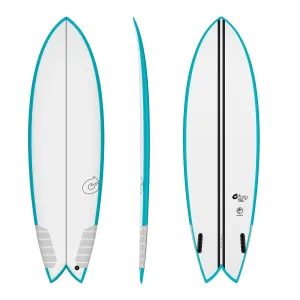 TORQ TEC FISH TWIN TECHNICOLOUR 6'4" 2022