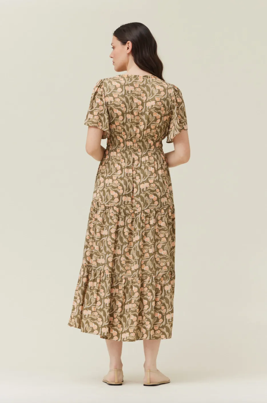 Townes Dress -- Artichoke
