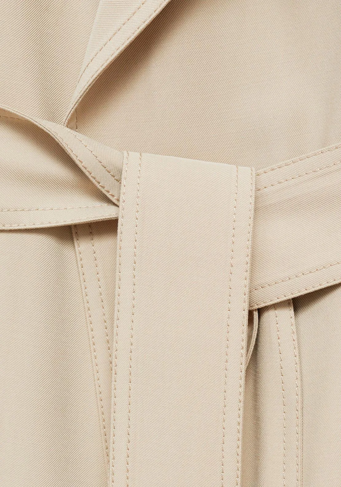 Trench Coat - Light/pastel Gray