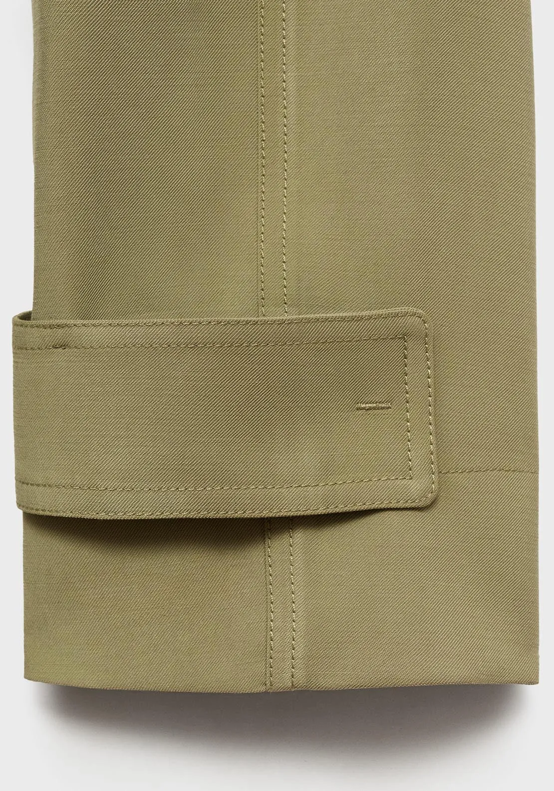 Trench Coat - Light/pastel Gray