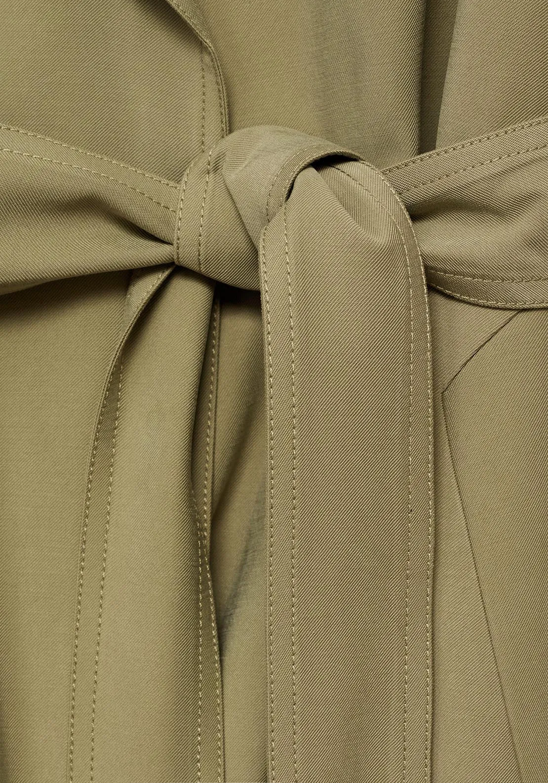 Trench Coat - Light/pastel Gray