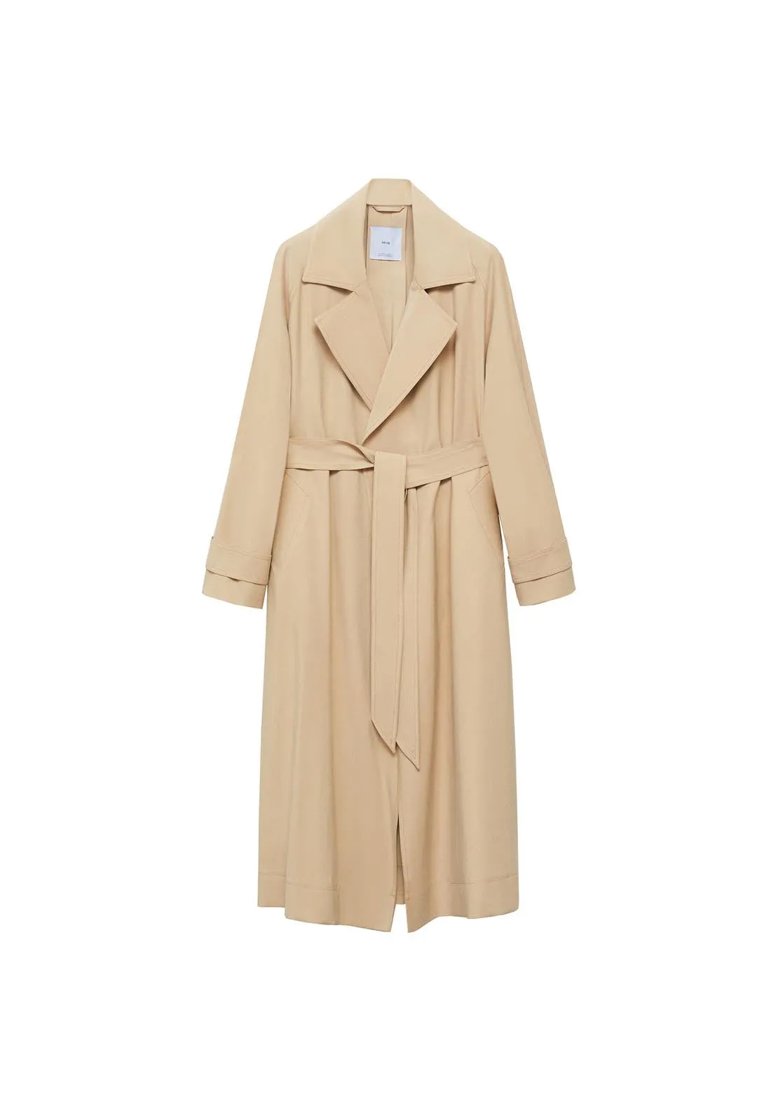 Trench Coat - Light/pastel Gray