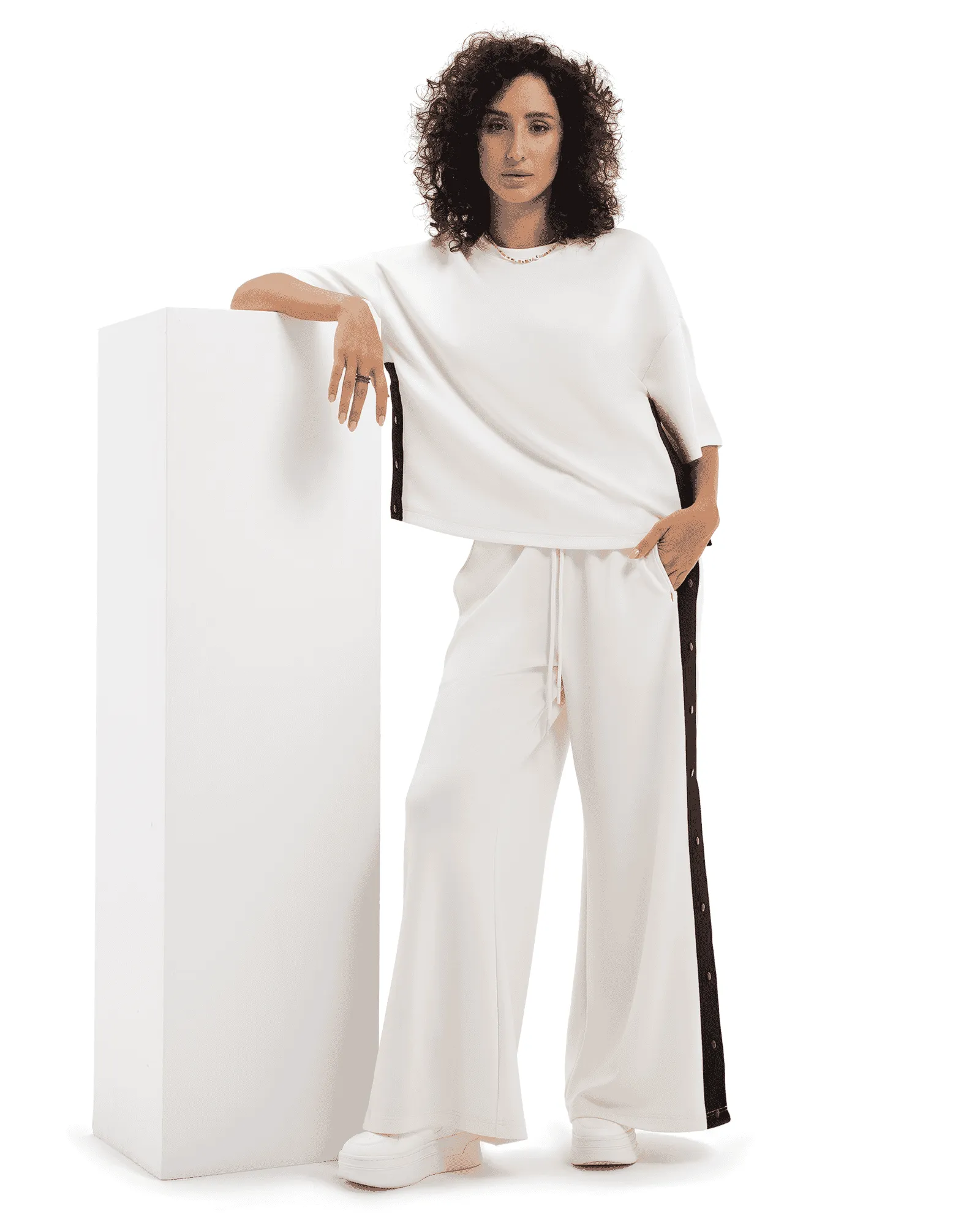 TRIBE OF 6 ELLIE POPPER PANT
