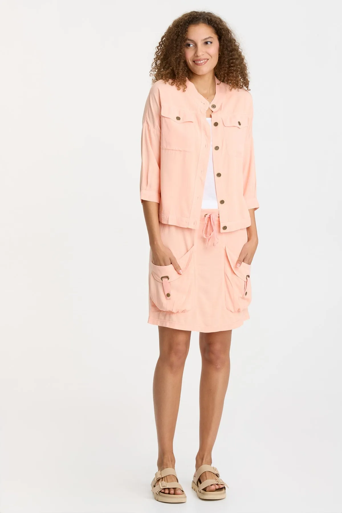 Twill Colbert Jacket