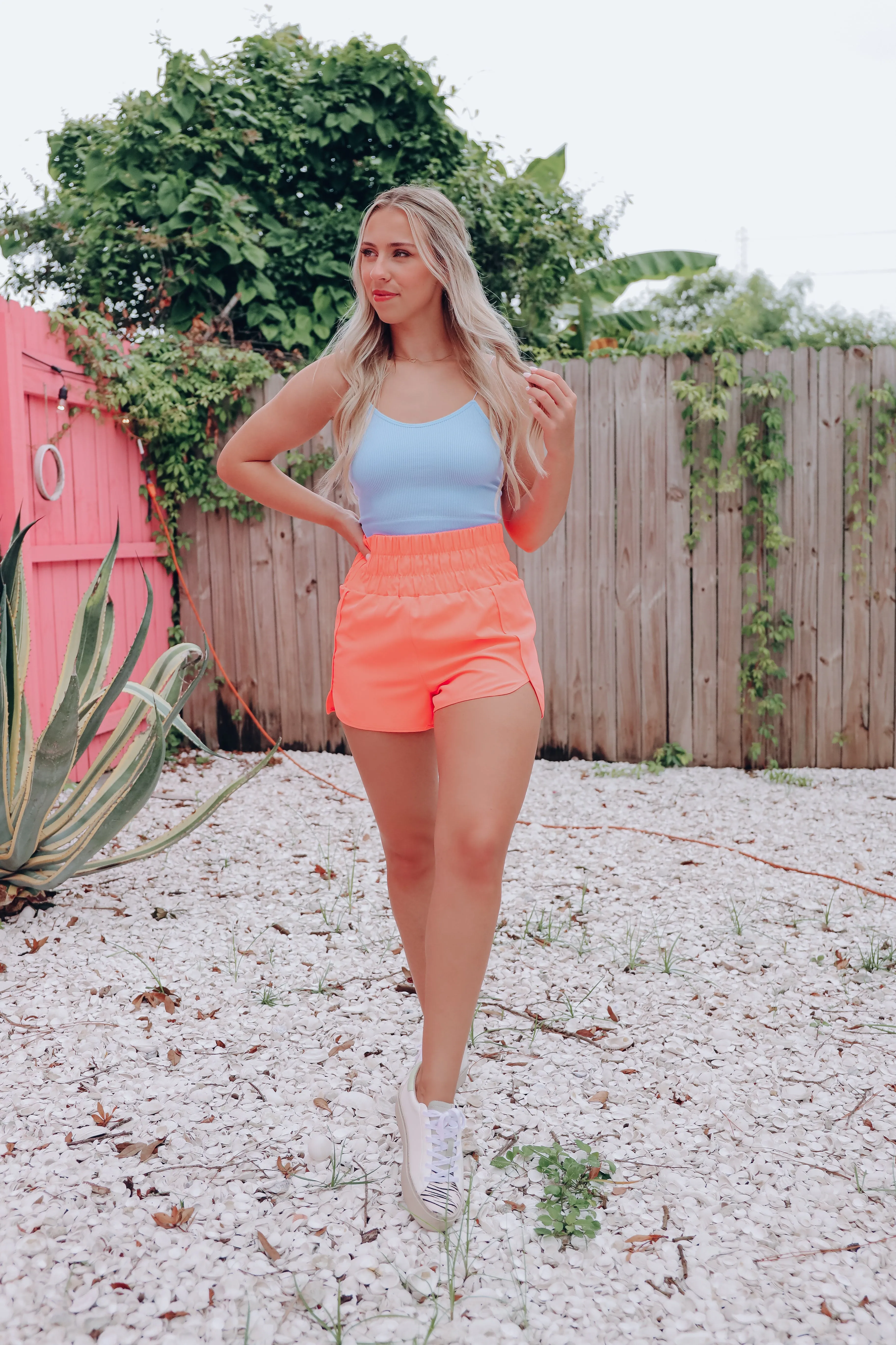 Ultimate Ribbed Brami - Light Blue