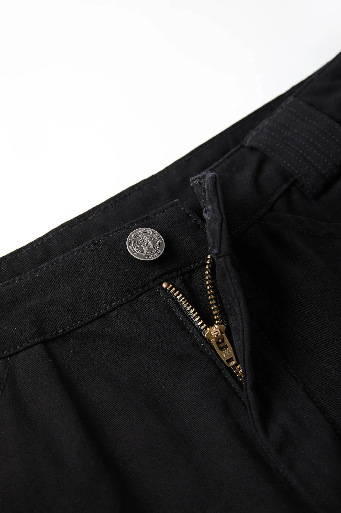 UnDeR20 SS25 Dragon Sakura Flared Wide-Leg Pants