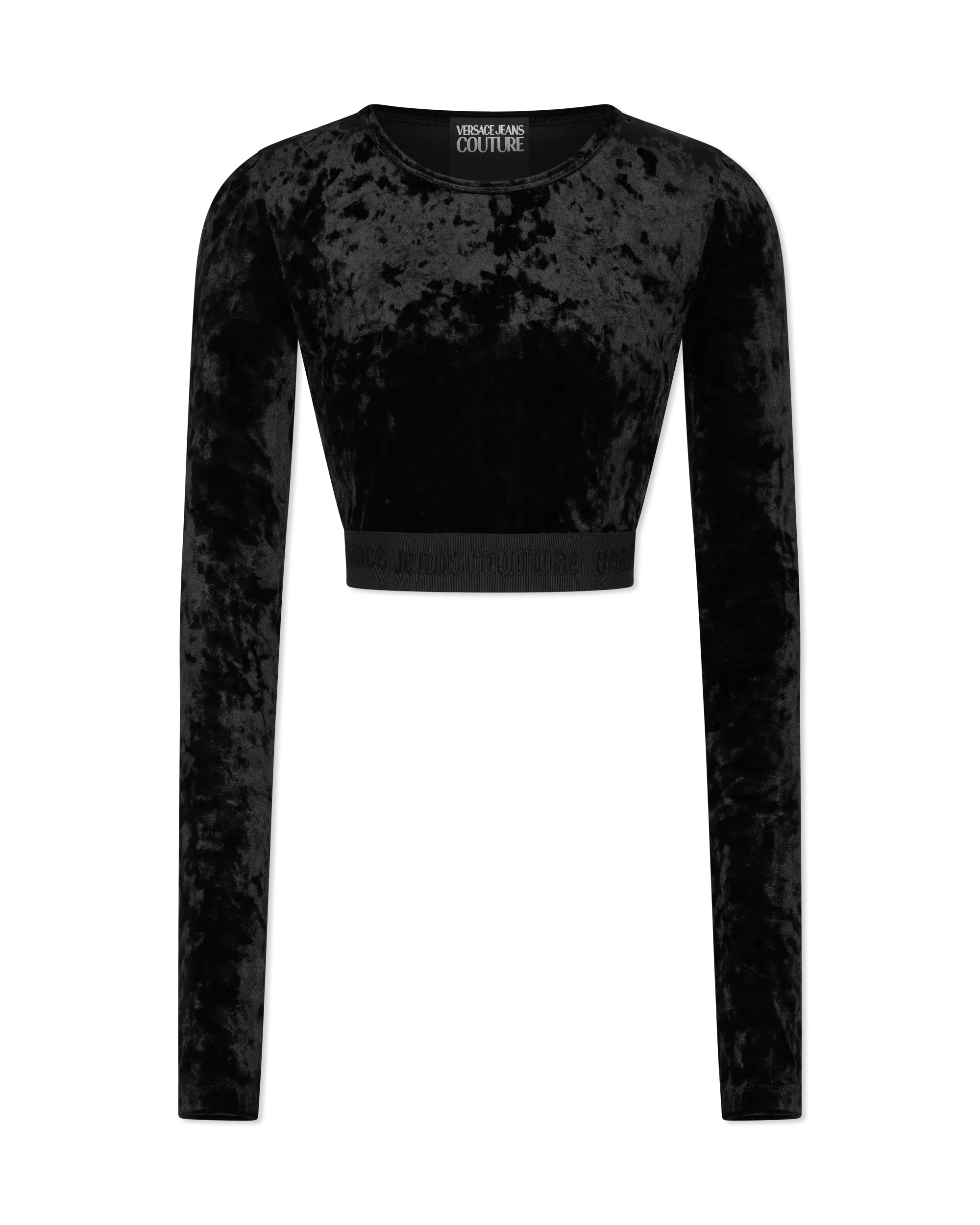 Velvet Crop Top