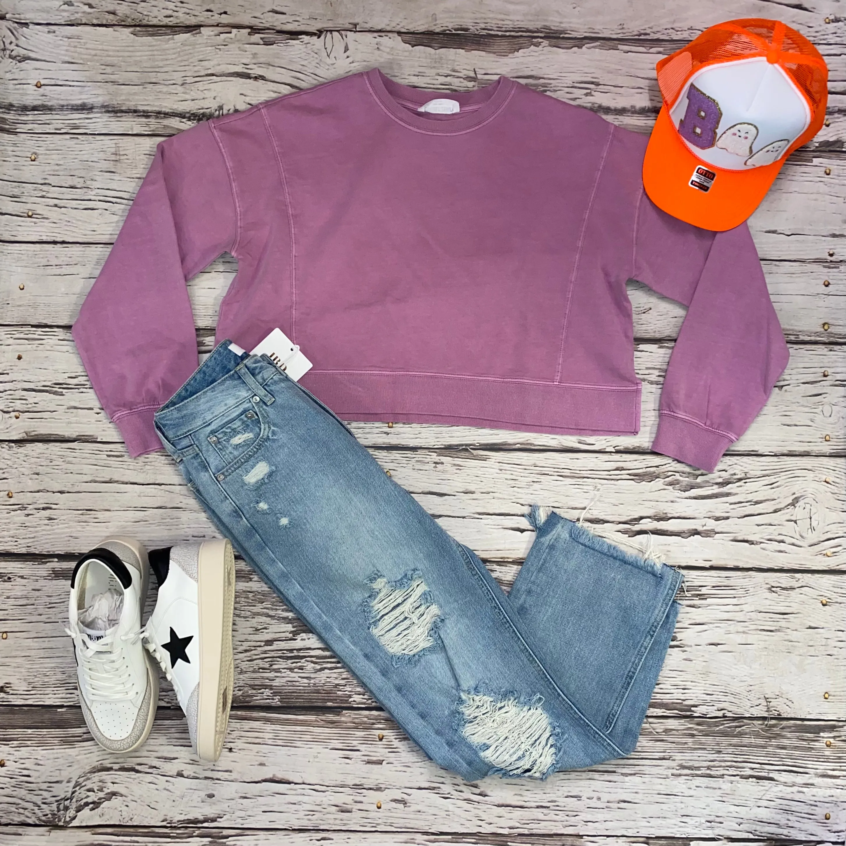 Vintage Plum Sweater