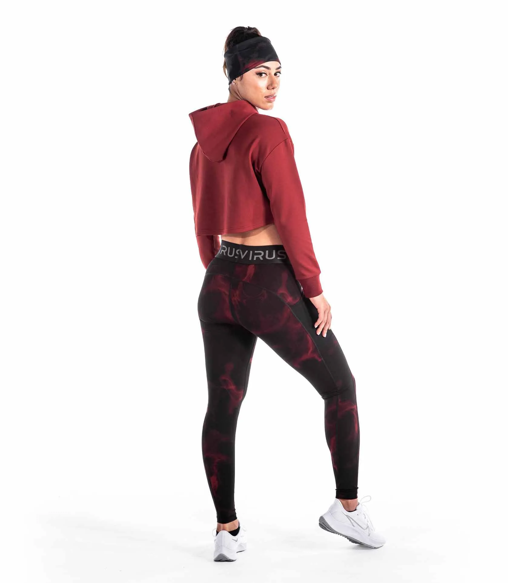 VIRUS - Atlas Crop Hoodie