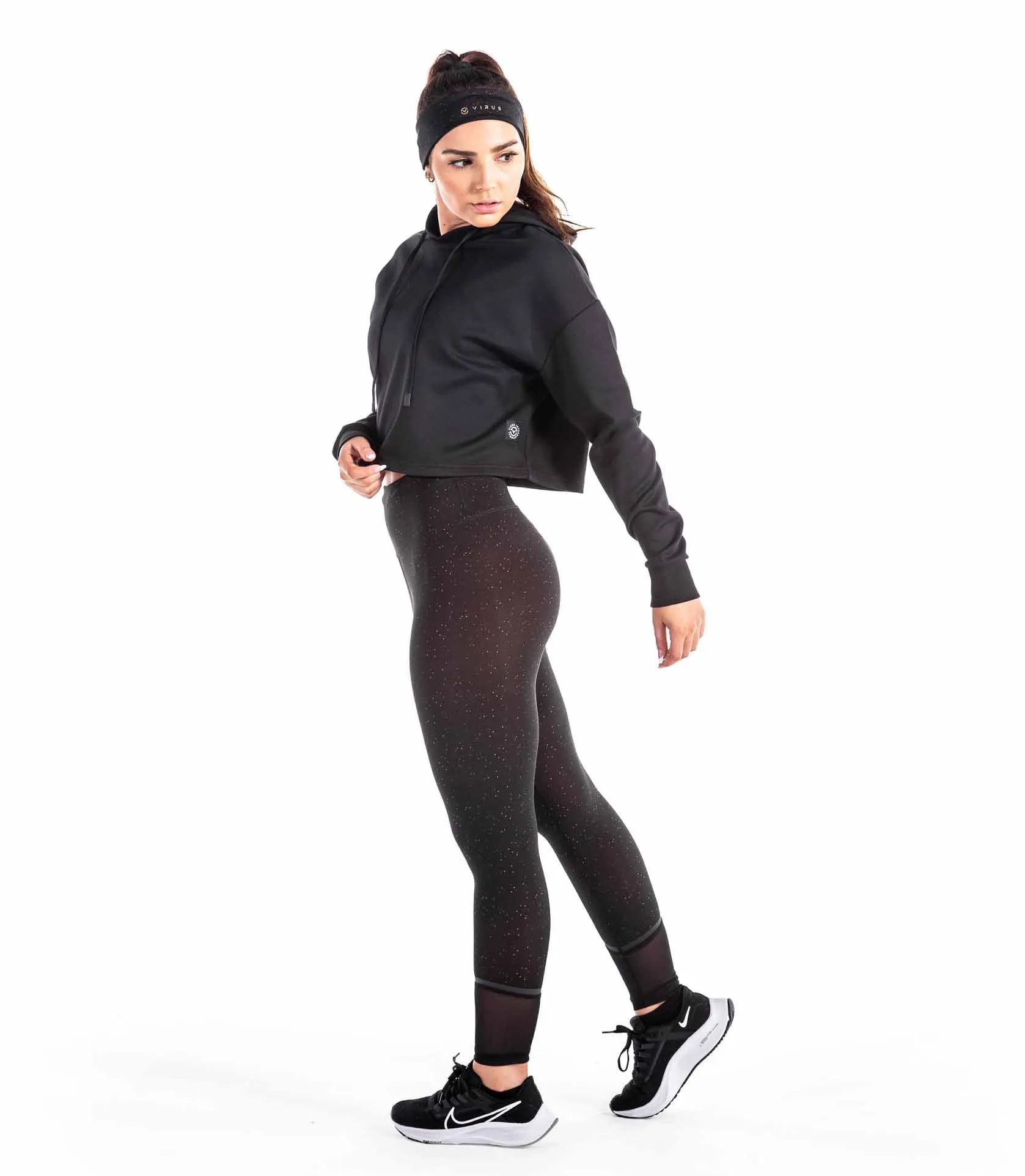 VIRUS - Atlas Crop Hoodie