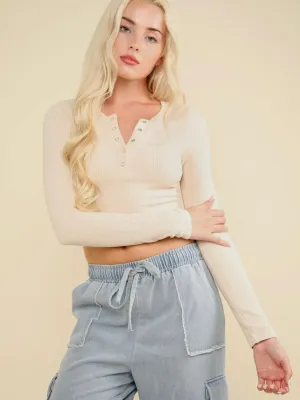 We Belong Together Top: Cream