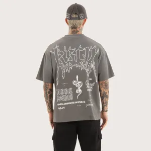 Whisper Street Tee Charcoal