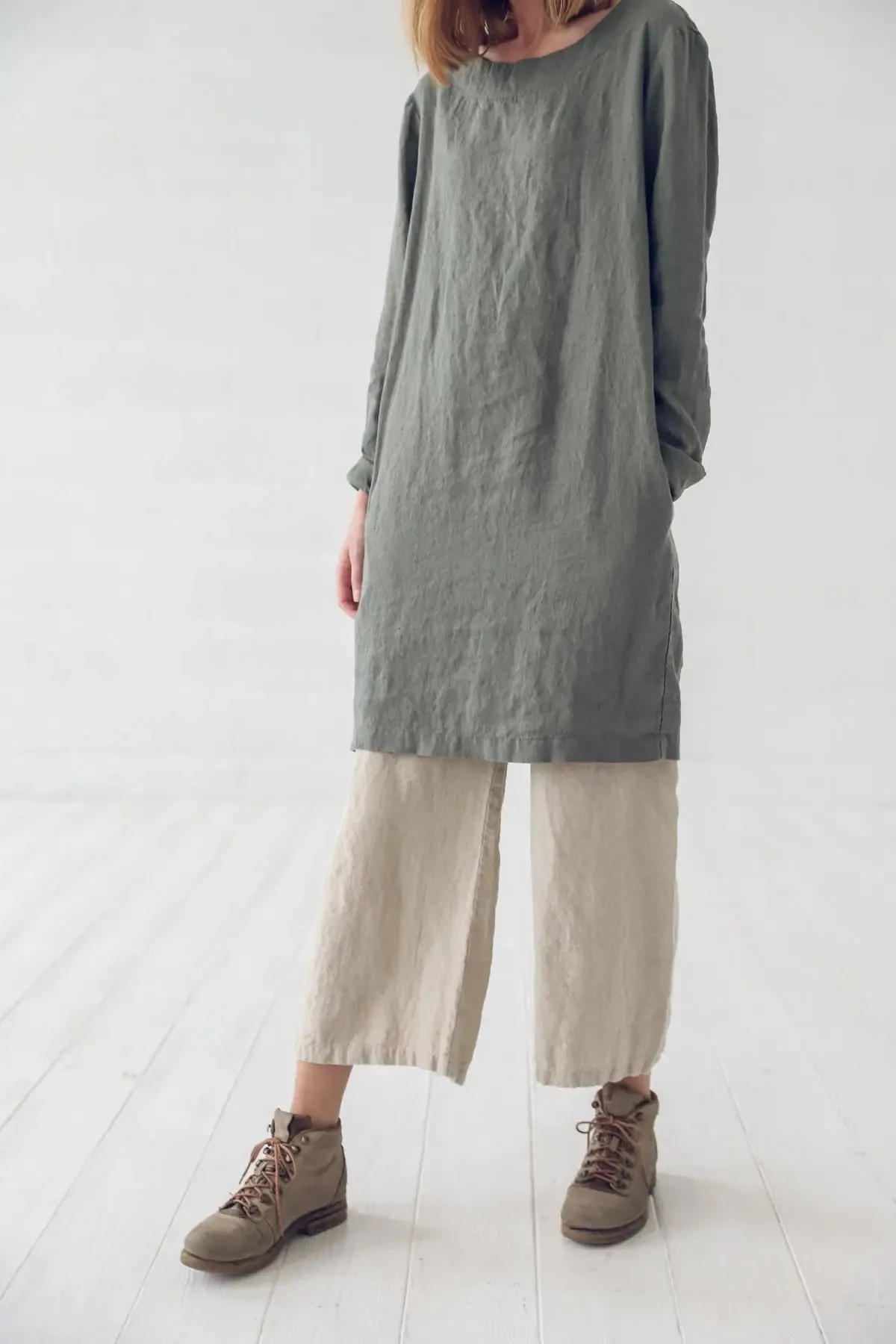 Wide Leg Linen Pants