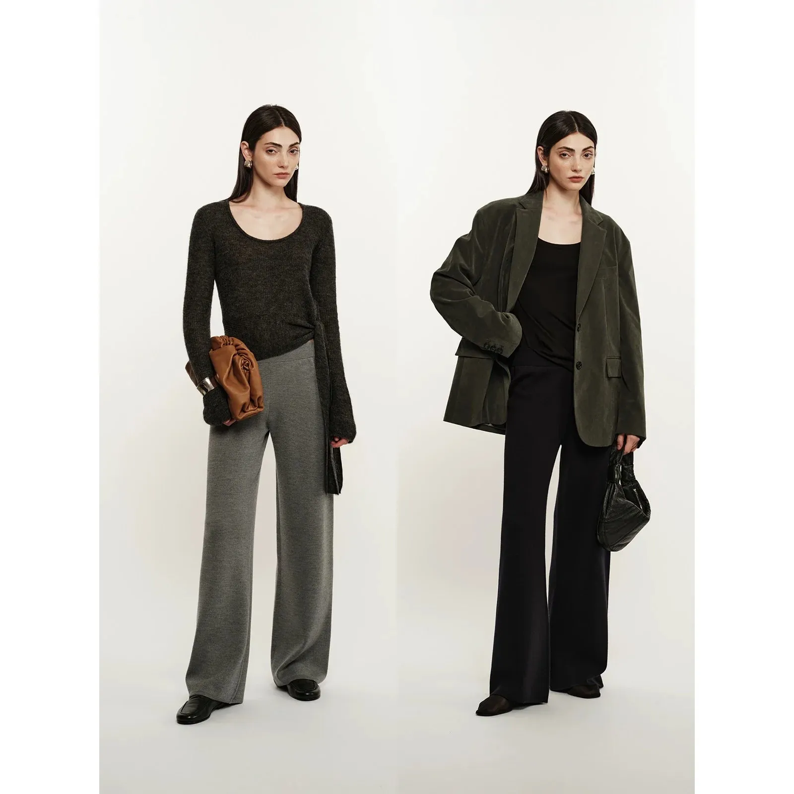 Wide-Leg Trousers
