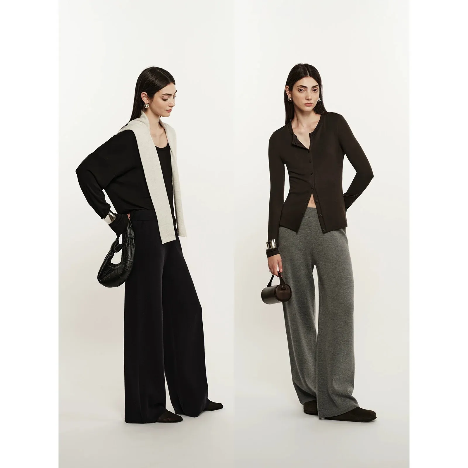 Wide-Leg Trousers