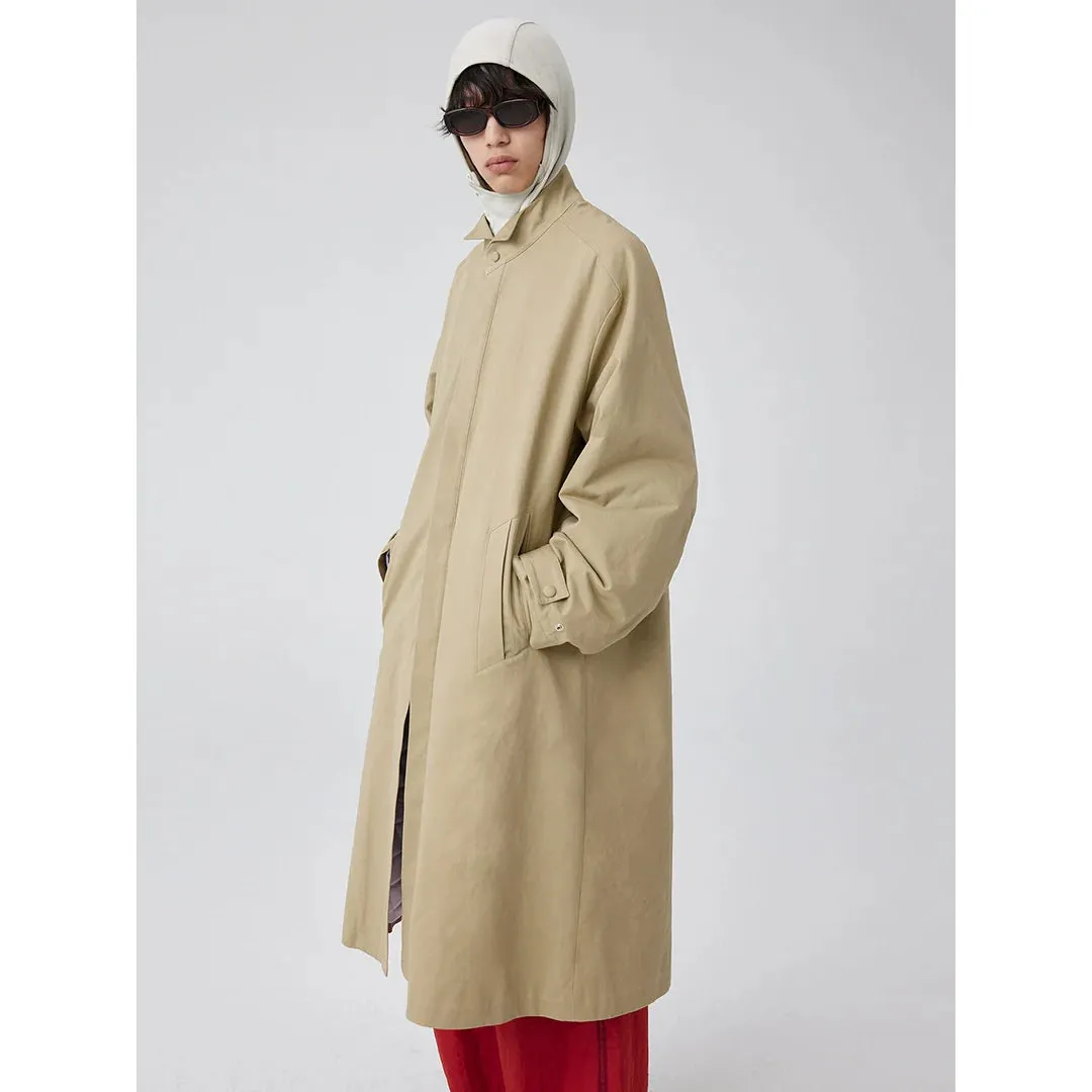 Wing Collar Trench Coat