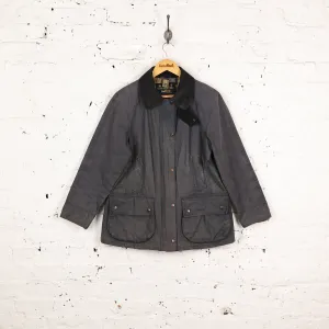 Women's Barbour Beadnell Wax Jacket - Blue - Women's M