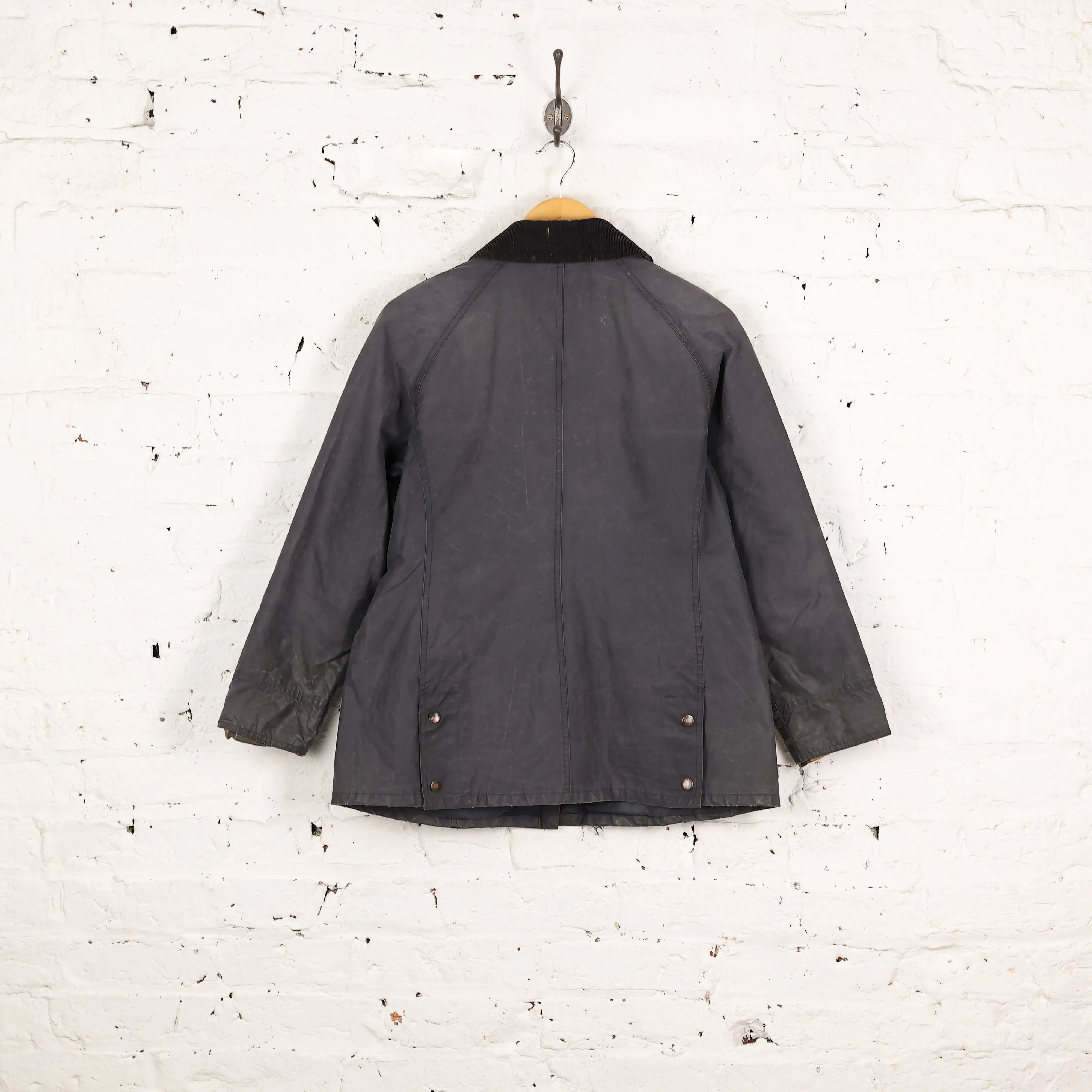 Women's Barbour Beadnell Wax Jacket - Blue - Women's M
