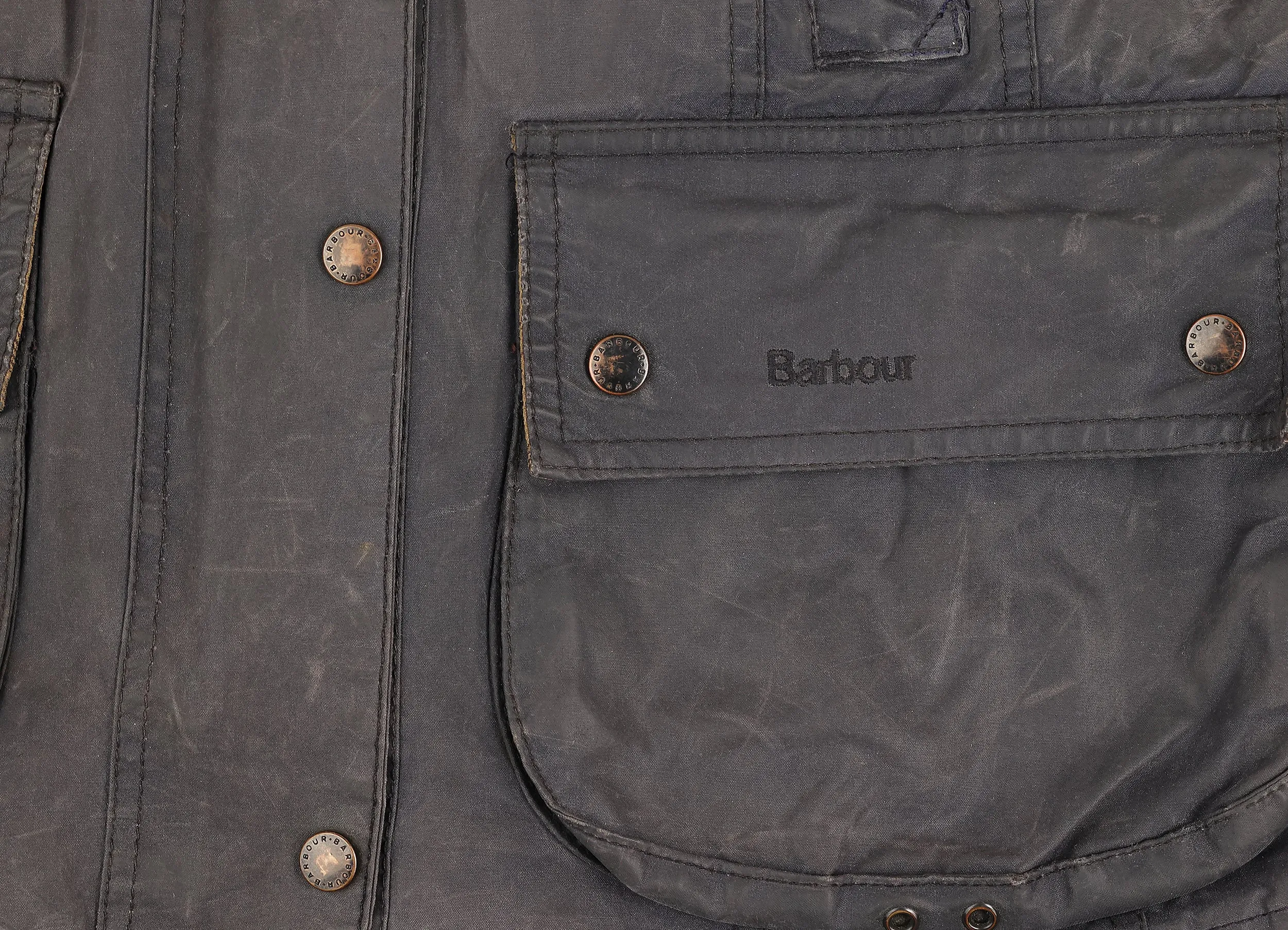 Women's Barbour Beadnell Wax Jacket - Blue - Women's M