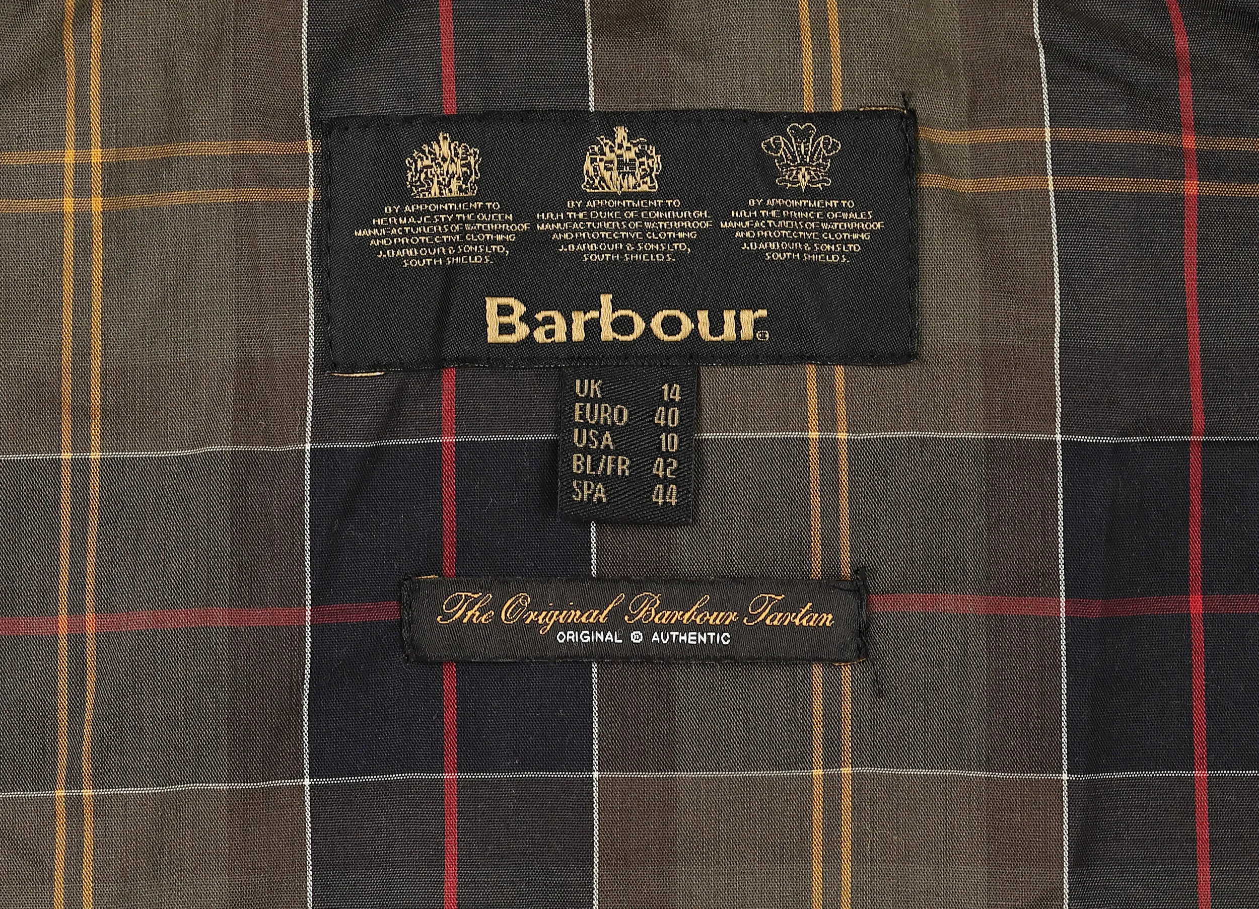 Women's Barbour Ferndown Wax Jacket - Green - Women's L