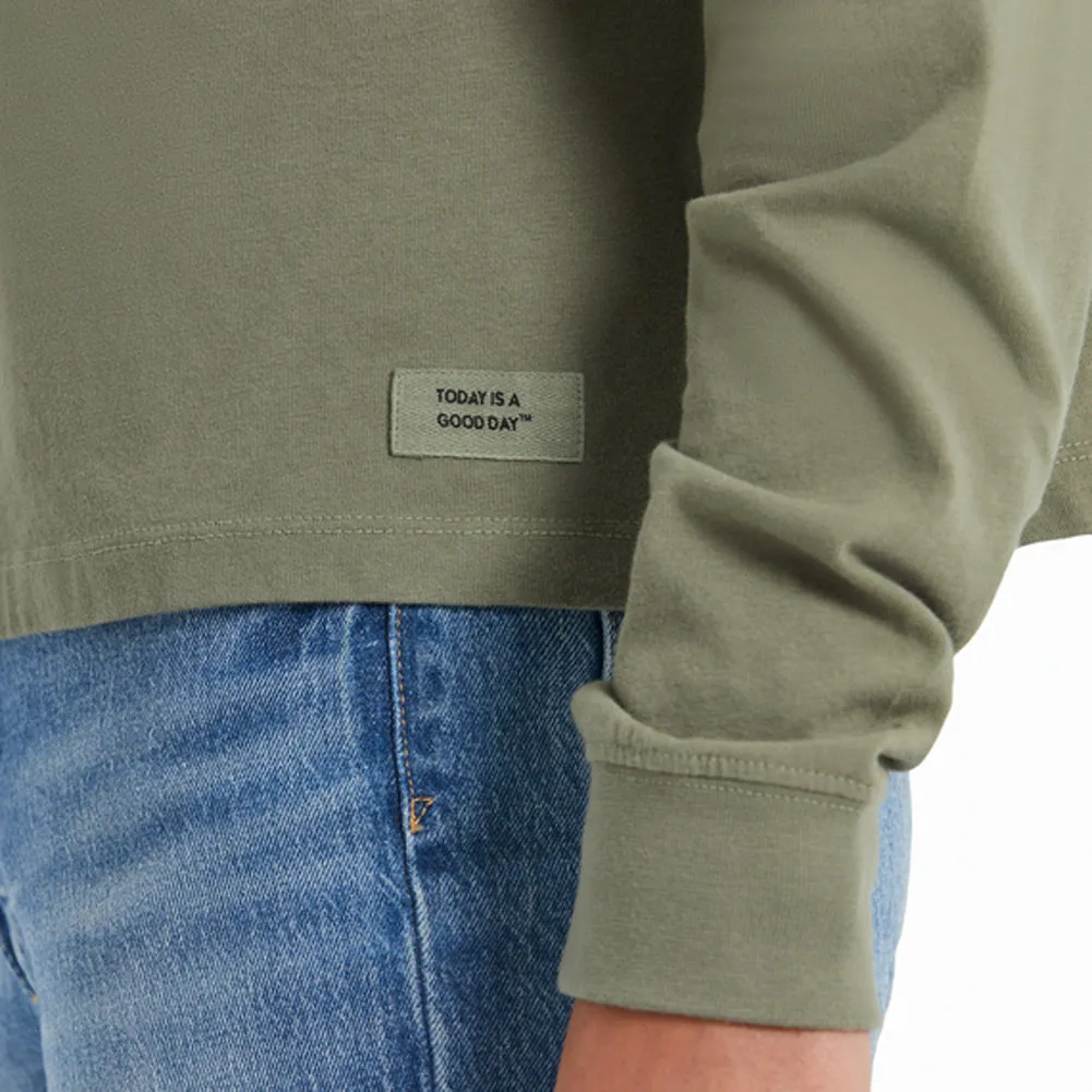 Women's Sunset Mountain Circle Crusher Boxy Hoodie - 115199