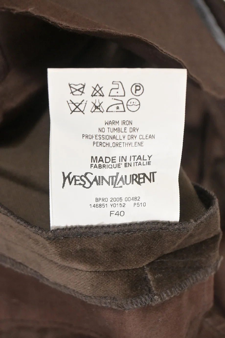 [WW45452] Saint Laurent | Casual Pants