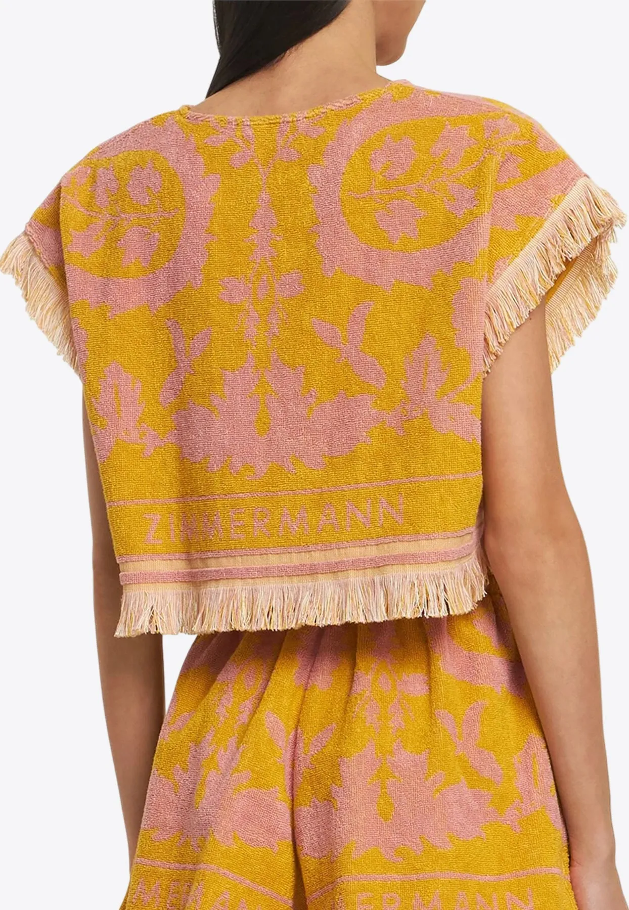 Wylie Toweling Cropped Tops