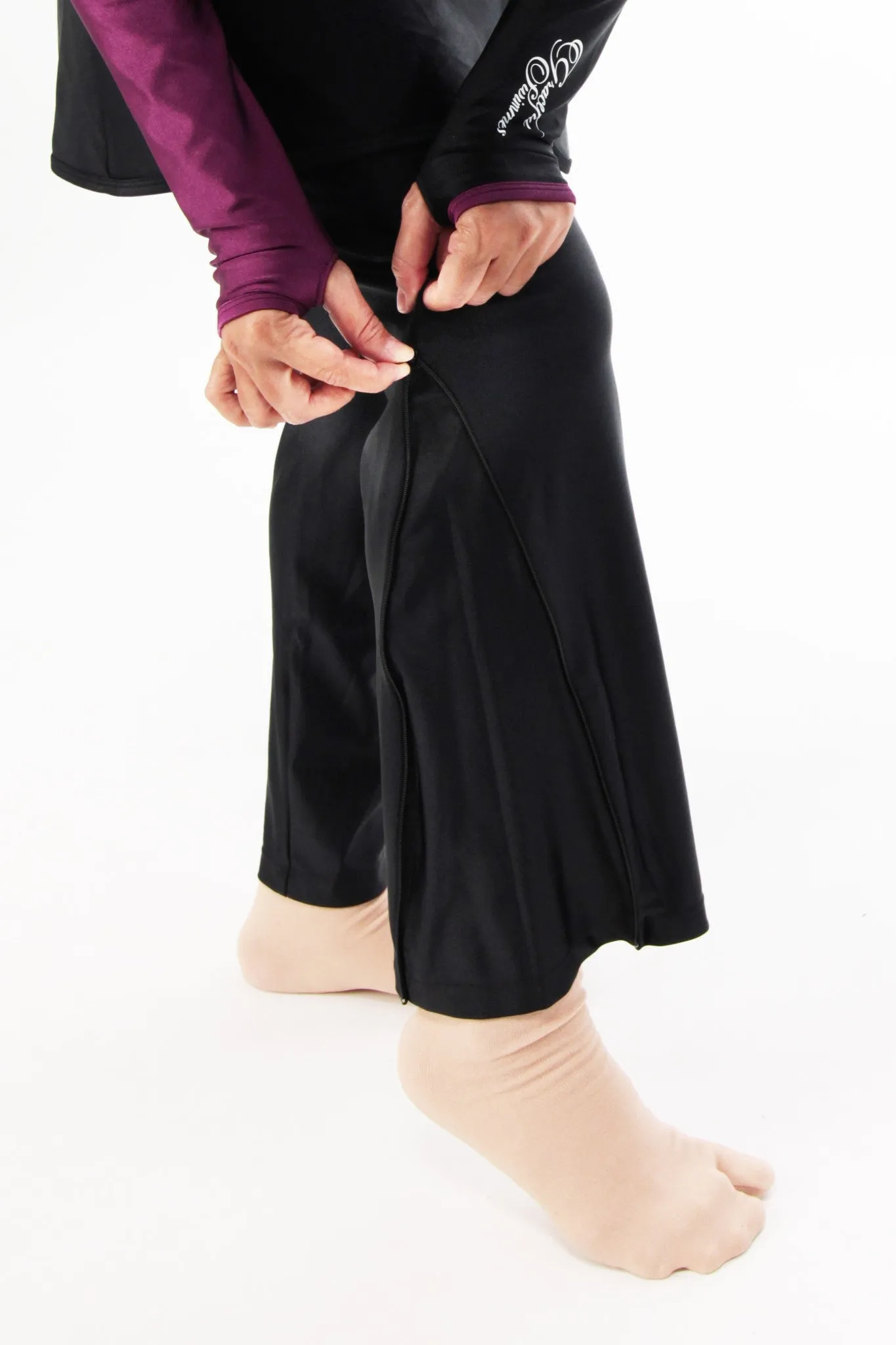 Zip Skirtpants